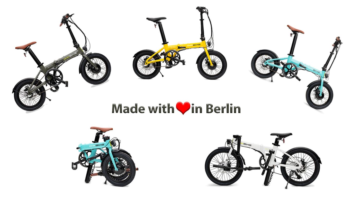 OhmBike Falt-E-Bikes, Made in Berlin